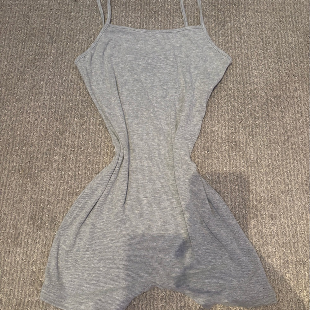 Gray Sleeveless Jumpsuit